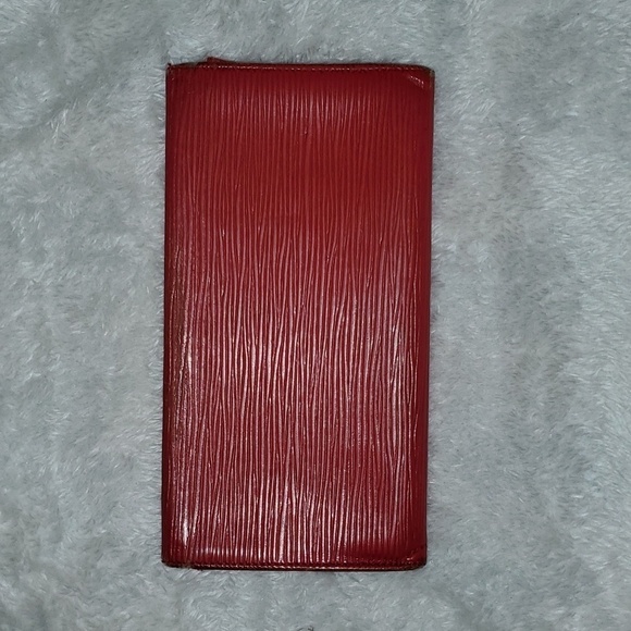 Louis Vuitton Red Epi Long Wallet Pouch - Picture 6 of 14